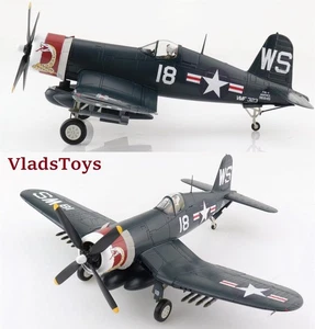 Hobby Master 1/48 F4U Corsair VMF-323 Death Rattlers White 18 USS Sicily HA8223 - Bild 1 von 7