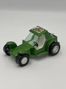 Vintage Tootsietoy Super Slicks Dune Buster Green Metal Car - Picture 1 of 10