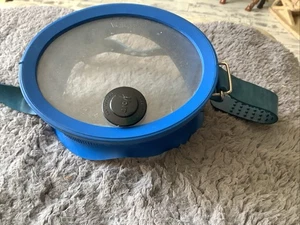 Vintage Blue AMF Voit Diving Mask Retro Scuba Display Or Film Prop Only - Picture 1 of 7