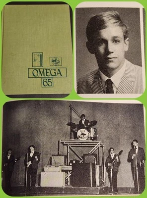 Iggy Pop Senior High School Anuario 1965 Iguanas The Stooges  Foto 1 de 4