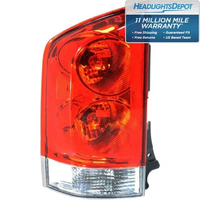 Tail light Driver Side Assembly Fits 05-2015 Nissan Armada - Image 1 of 4