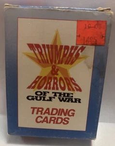 Triumphs & Horrors of the Gulf War Factory Card Set 50 Karten 1991 Neu Kostenloser Versand - Bild 1 von 5