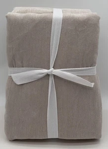 Pottery Barn Cozy Cloud Full / Queen Duvet Cover ~ Oatmeal - Picture 1 of 2