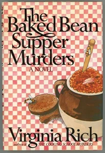 Mystery with Recipes BAKED BEAN SUPPERS MURDER Virginia Rich 1ST/DJ - Picture 1 of 6