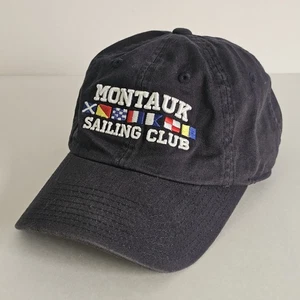 Montauk Sailing Club Hat Cap / Adjustable Buckle Back / American Needle - Picture 1 of 10