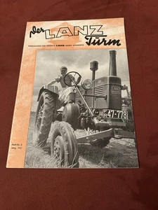 Der Lanz Turm 3-1952   Werkszeitschrift Bulldog Mannheim Original - Bild 1 von 7