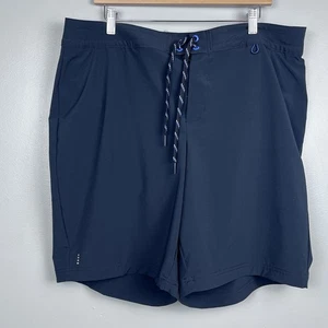 Lands End Women's Drawstring Lined Board Shorts Swim Shorts Size 16W; Activewear - Picture 1 of 11