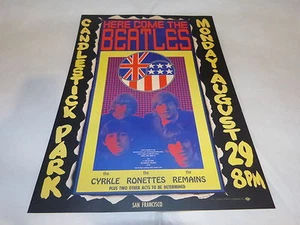 THE BEATLES - Publicité de magazine cartonnée / Cardboard Advert !!! 2 !!! - Imagen 1 de 1