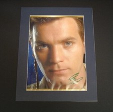 Ewan McGregor Signed Movie Poster - Star Wars 15" x 20" (39cm x 50cm)