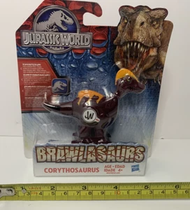 2015 Jurassic World Park Brawlasaurs Corythosaurus Figure NEW Sealed Dinosaur - Picture 1 of 5