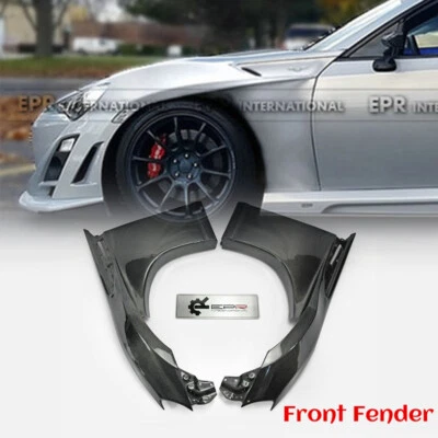 Para-lamas dianteiros mais largos estilo VF carbono para 2017+ Toyota BRZ FT86 GT86 FRS - Imagem 1 de 4