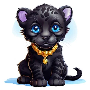 3X Autoaufkleber Sticker Baby Black Panther Aufkleber - Picture 1 of 1