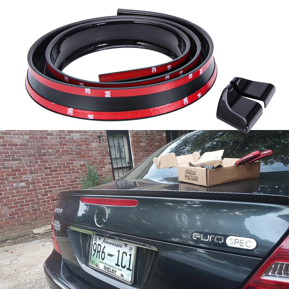 For Mercedes Benz E300 E320 E350 Trunk Spoiler Lip Car Rear Spoiler Exterior Kit Foto 1 de 4