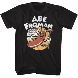 Ferris Bueller's Day Off Movie Abe Froman Sausage King Of Chicago Men's T Shirt - Picture 1 of 3