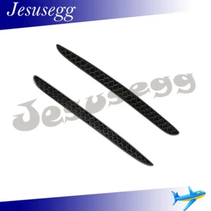 Rear RH&LH Bumper Side Grill Insert Trim For MERCEDES BENZ C-CLASS C63 W205 - Imagen 1 de 9