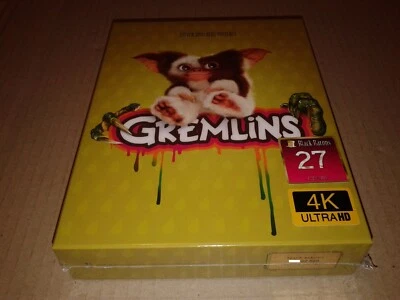 Gremlins 4K UHD+2D Blu-ray Steelbook FullSlip XL Filmarena Black Barons BB#27 - Imagen 1 de 4