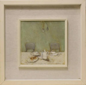 DIPINTO Gemalt OLIO su CARTONE Simone BUTTARINI 1995 - Picture 1 of 3