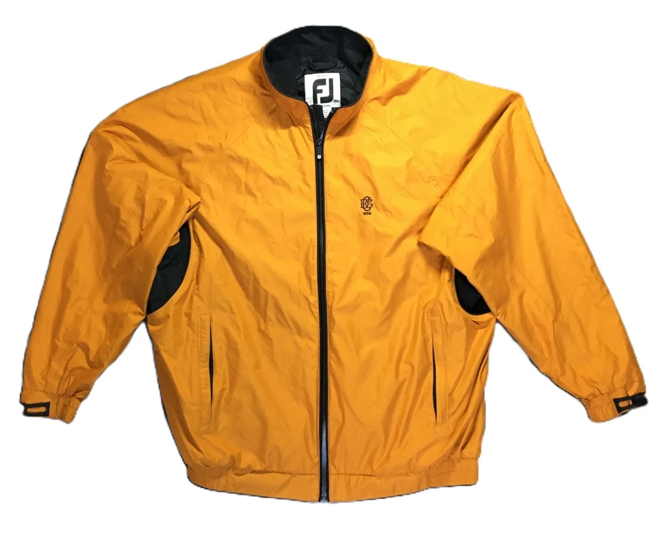 FootJoy Dryjoys Jacket Mens XL Tour Collection Golf Rain Full Zip Deal Golf Club - Image 1 of 4