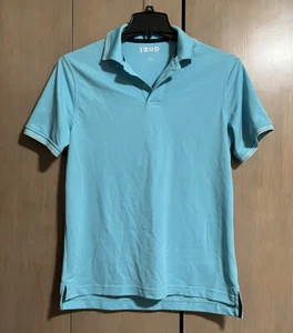 Men's IZOD SHORT SLEEVE DRESS SHIRT Light Blue Sz. S - Picture 1 of 3