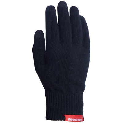 Guantes ligeros de motocicleta Oxford de punto interior Thermolite Foto 1 de 2