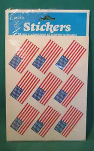 Eureka selbstklebend USA Flaggenaufkleber - Paket mit 36 Aufklebern - Bild 1 von 2