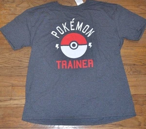 Pokemon Trainer Pokeball Poke Ball T-Shirt Officially Licensed Adult Tee - Picture 1 of 2