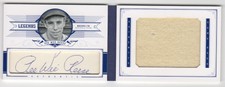 2012 Panini National Treasures Pee Wee Reese Legends Auto Jumbo Jersey Book 3/10