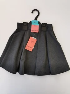 Falda Escolar Patinadora M&S Niñas, Gris, Edad 4-15 Años Disponible, Ajuste Regular - Imagen 1 de 9