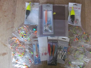 Pacchetto attrezzatura pesca mare x 30 rig e confezione pesca - confezione specie riva qualità - Foto 1 di 1