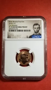 2018-S Lincoln Shield Cent Reverse Proof NGC PF 70 First Releases - Picture 1 of 2