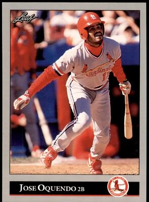 Jose Oquendo #289a 1992 Leaf - Image 1 of 2