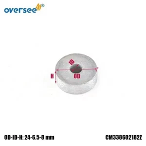 338-60218 Zinc Anode For TOHATSU Outboard MFS2.5HP -40HP 338-60218-2;338602182M - Picture 1 of 5