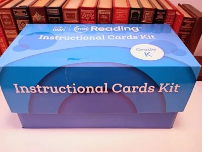 HMH Into Reading Instructional Cards Kit Card Set Grade K, Open Box/Sealed Cards - Image 1 of 4