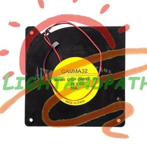 For Nidec GAMMA32 D12F-24BS5 24V 0.55A 120*120*32mm 2pin Cooling Fan Turbofan - Afbeelding 1 van 3