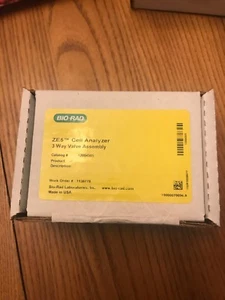 BIORAD Bio-Rad ZE5 Cell Analyzer 3 Way Valve Assembly 12004505 New In Box! - Foto 1 di 3