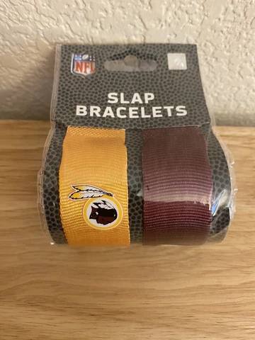nfl slap bracelet Redskins Commanders Collectibles Cover