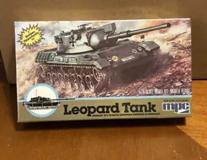 MPC Military 1:76 Scale LEOPARD German Military Tank Model Kit #1-6206 Sealed! - Picture 1 of 1