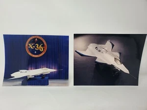 Lotto di 2 foto originali McDonnell Douglas / NASA X-36 caccia senza coda - Foto 1 di 2