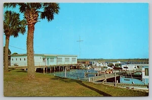 Kissimmee, Florida FL - Tohopekaliga Yacht Club - Marina, barcos postal sin publicar - Imagen 1 de 2