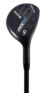 Men's Rife RX7 All True Hybrid Iron #9 Regular Flex Graphite Right Handed - Picture 1 of 6