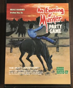 An Evening Of Murder Party Game - Rodeo Round Up ~ Vintage Game - Picture 1 of 2