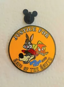 RARE Disney Park Splash Mountain “Justice For Song Of The South” Pin - Picture 1 of 5
