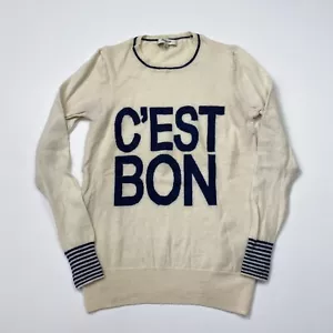 Maglione donna Madewell C'est Bon 100% lana merino taglia XS - Foto 1 di 4
