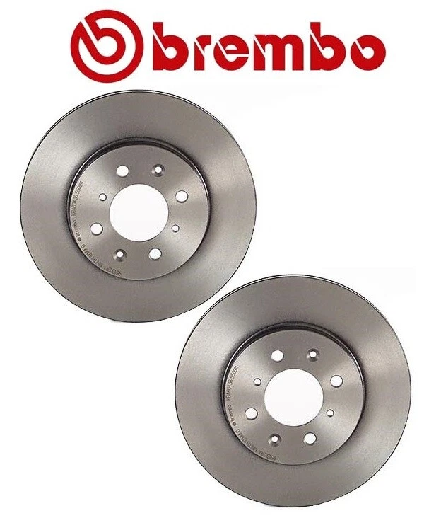 Juego de 2 rotores de freno de disco delanteros Brembo 25331 para Honda Civic Acura Integra Foto 1 de 4