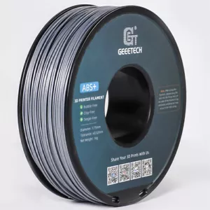 Geeetech 3D Printer ABS+ Silver Filament 1.75mm 1KG Spool 3D Printer Consumables - Picture 1 of 8
