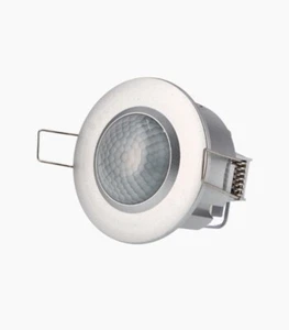 Sensor Movimiento Empotrar Plata 300w - Imagen 1 de 5