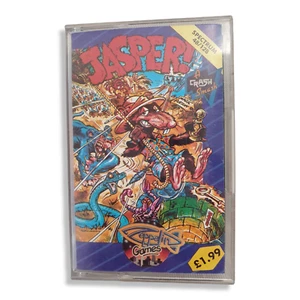 Cinta de casete retro Jasper - Zeppelin Games ZX Spectrum Game - Imagen 1 de 2