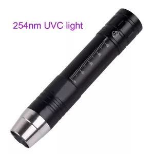 254nm UVC Ultrafioletowa latarka Fluorescencyjne minerały LED UVC Latarka - Zdjęcie 1 z 12