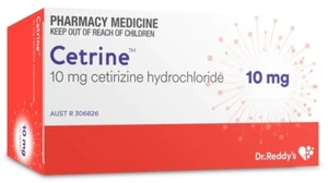 DR REDDY'S BRAND CETIRIZINE 10MG (SAME AS ZYRTEC ) *CHOOSE QUANTITY* EXP. 06/27 - Picture 1 of 4