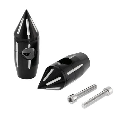 1" Spike Handlebar Risers For Yamaha V-Star 650 / 1100 Classic Custom Silverado Foto 1 de 4